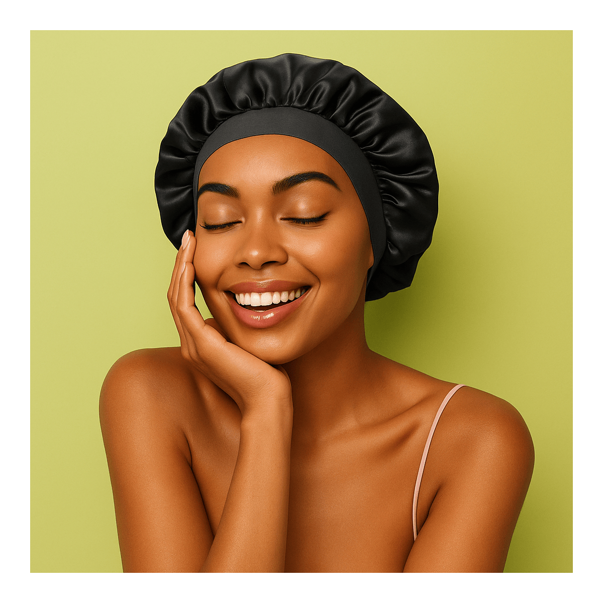 Anderson Barber & Beauty Supply Satin Sleep Bonnet main product image